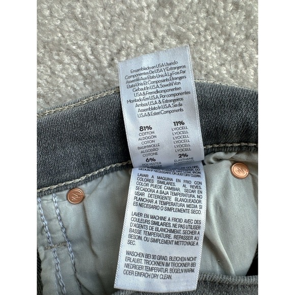 $258 MOTHER - THE STUNNER ANKLE FRAY - CHATEAU SECRETS Size 28 - Picture 8 of 14